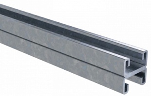 IBPD4115C | Профиль С-образный двойной 41х41, L=1500, 2.5мм, нержавеющая сталь
